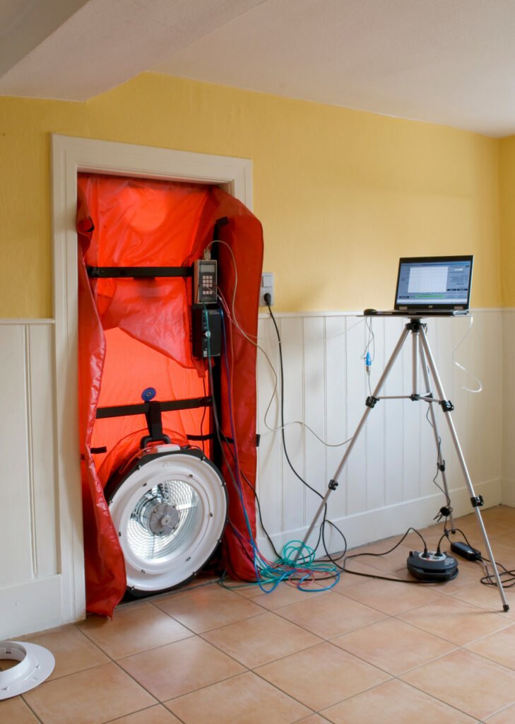 Ensayos Blower Door